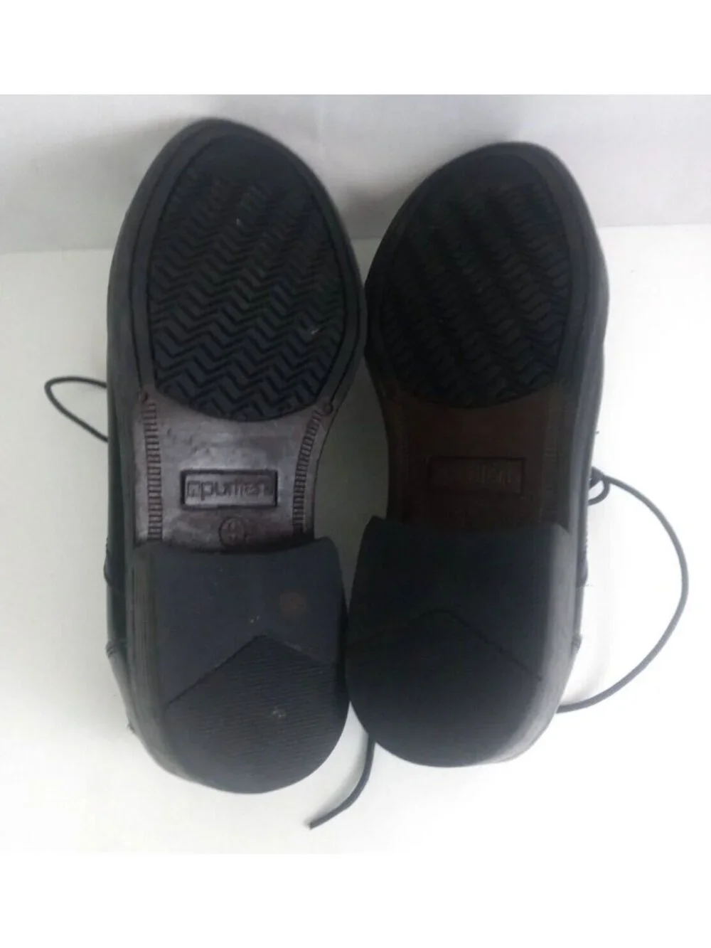 Puritan Men's Black Leather Oxford Dress Shoes Size 9